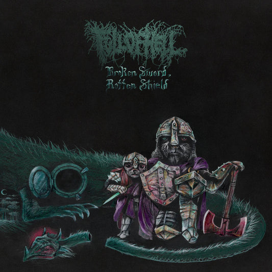 Rotten Shield (10" Vinyl) (Indie Exclusive) (White/Black/Oxblood/Blue Splatter Vinyl) Broken Sword | Get Cheap Vinyl