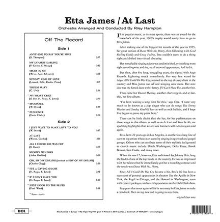 At Last! (VINYL) | Excellent (EX) Mint (M) Get Cheap Vinyl