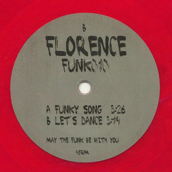 Florence Funk 010 (7" VINYL - CLEAR) | Mint (M) Generic Get Cheap Vinyl