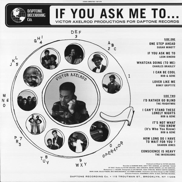 If You Ask Me To... (Victor Axelrod Productions For Daptone Records) | Mint (M) Mint (M) Get Cheap Vinyl
