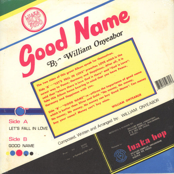 Good Name (VINYL) | Mint (M) Mint (M) Get Cheap Vinyl