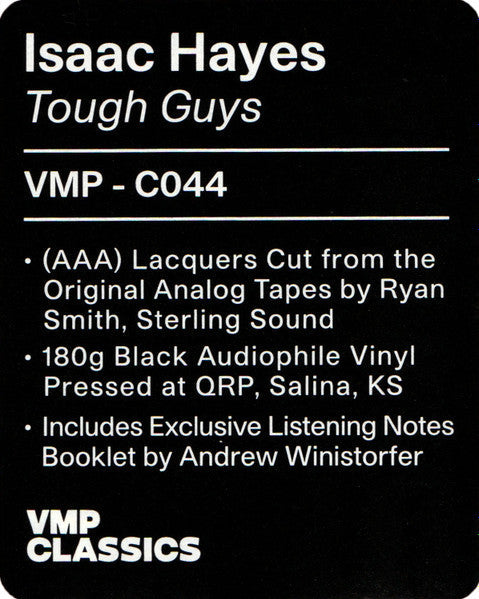 Tough Guys (VMP VINYL) | Mint (M) Mint (M) Get Cheap Vinyl