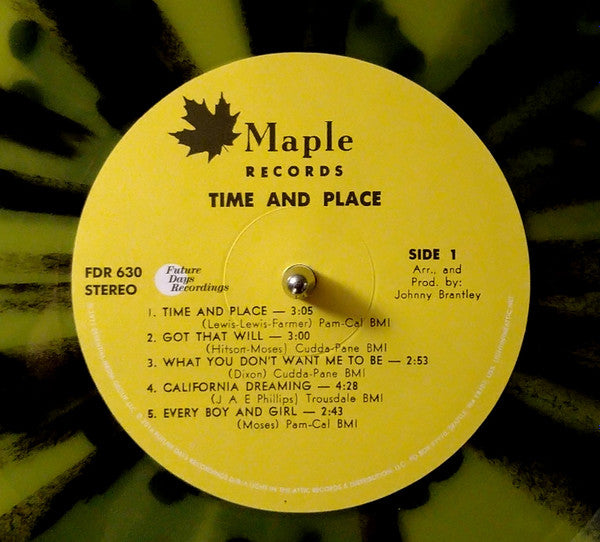 Time And Place (YELLOW & BLACK SPLATTER VINYL) | Mint (M) Mint (M) Get Cheap Vinyl