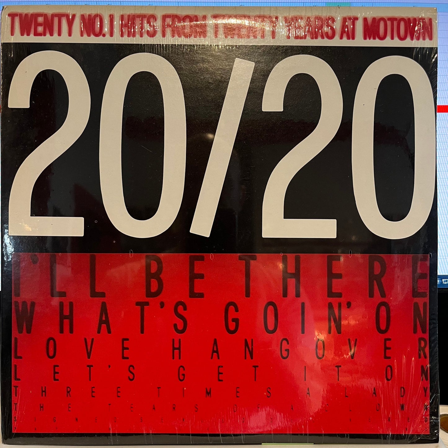 20/20 Twenty No.1 Hits From Twenty Years At Motown *SEALED* | Mint (M) Near Mint (NM) Get Cheap Vinyl