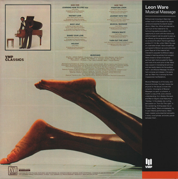 Musical Massage (VINYL / VMP) | Mint (M) Mint (M) Get Cheap Vinyl