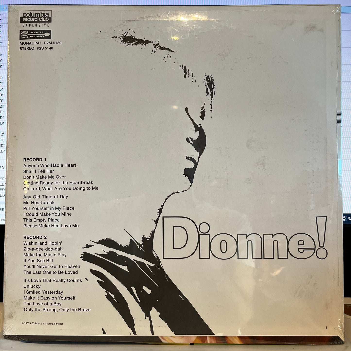 Dionne! *SEALED* | Mint (M) Near Mint (NM) Get Cheap Vinyl