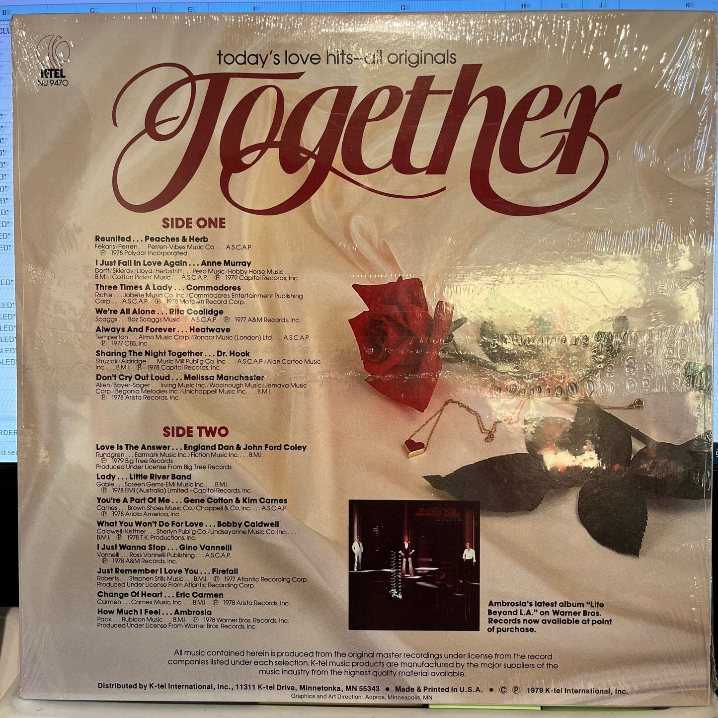 Together - Today's Love Hits - All Originals *SEALED* | Mint (M) Mint (M) Get Cheap Vinyl