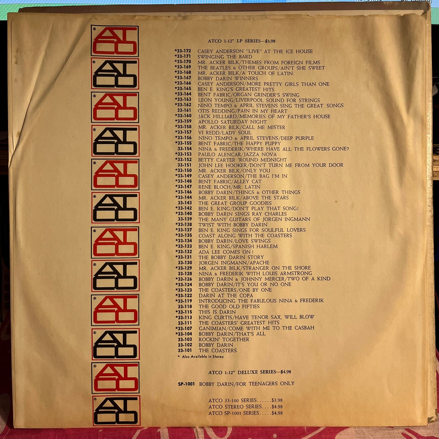 Why Not Tonight? | Very Good Plus (VG+) Get Cheap Vinyl