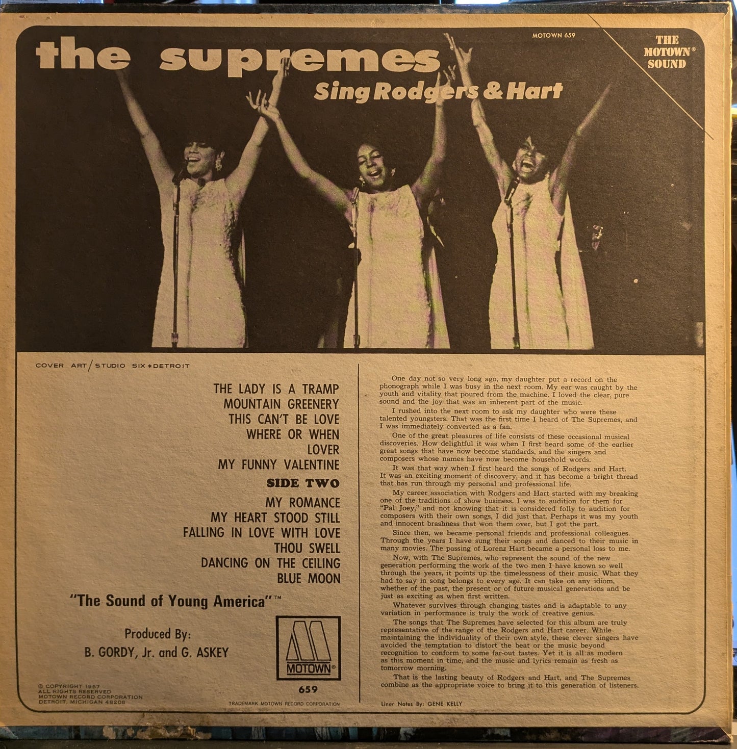 The Supremes Sing Rodgers & Hart (VINYL) | Excellent+ (EX+) Excellent (EX) Get Cheap Vinyl
