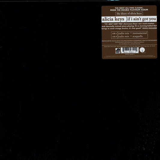 If I Ain't Got You (VINYL) | Excellent+ (EX+) Excellent (EX) Get Cheap Vinyl