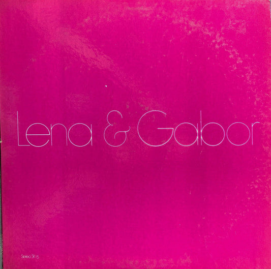 Lena & Gabor | Excellent (EX) Near Mint (NM) Get Cheap Vinyl