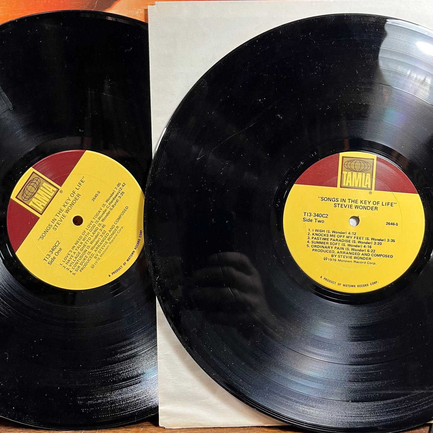 Songs In The Key Of Life (2xVINYL) | Excellent (EX) Very Good (VG) Get Cheap Vinyl