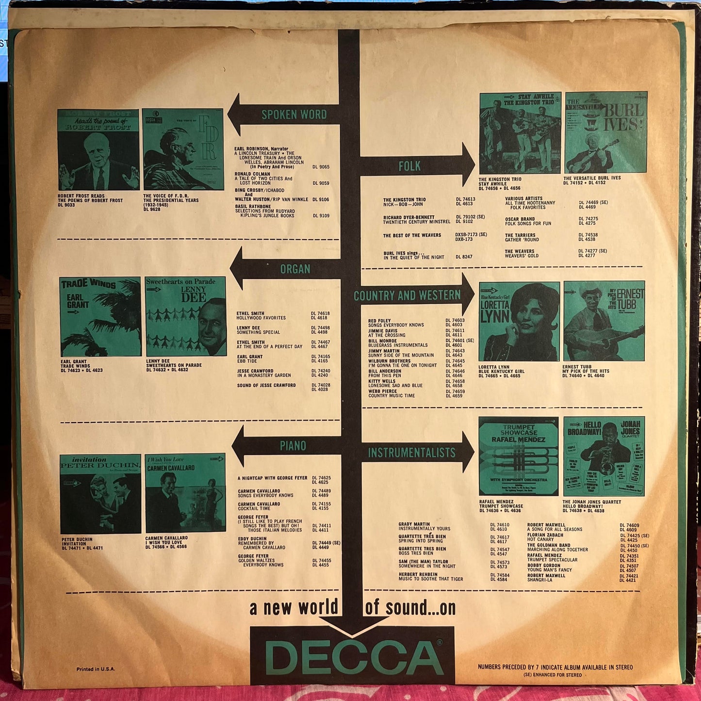 Tuff Pickin' *MONO* | Good Plus (G+) Very Good (VG) Get Cheap Vinyl