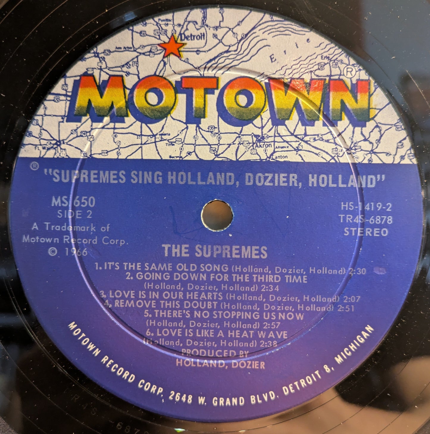Supremes Sing Holland-Dozier-Holland (VINYL) | Near Mint- (NM-) Near Mint- (NM-) Get Cheap Vinyl