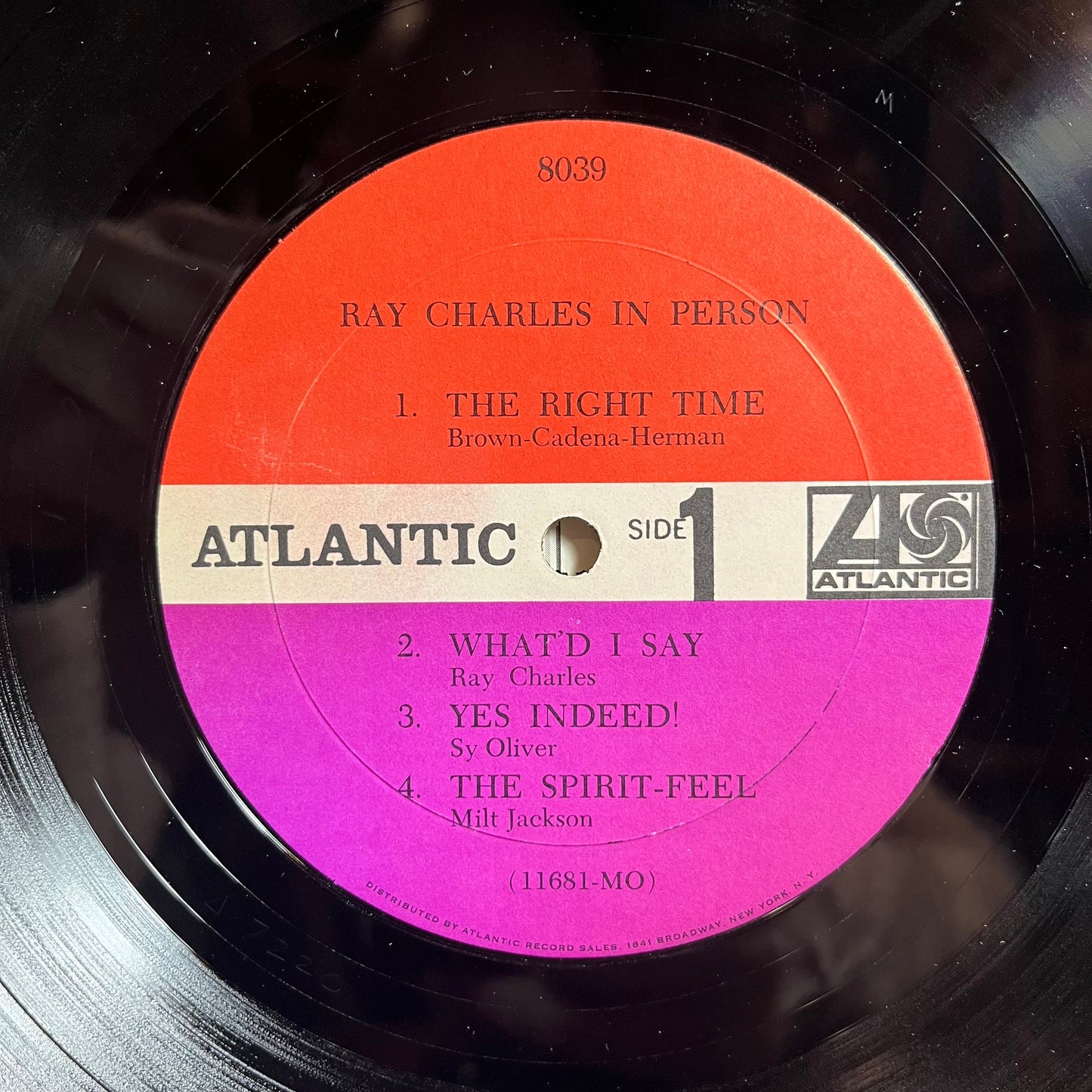 Ray Charles In Person (VINYL) | Near Mint- (NM-) Near Mint- (NM-) Get Cheap Vinyl