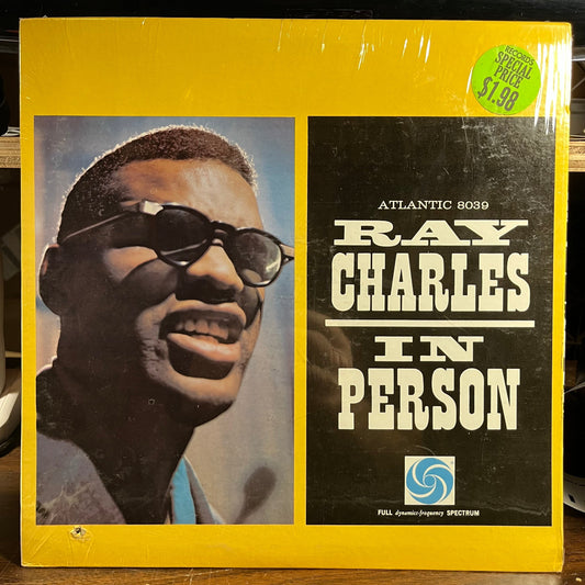 Ray Charles In Person (VINYL) | Near Mint- (NM-) Near Mint- (NM-) Get Cheap Vinyl