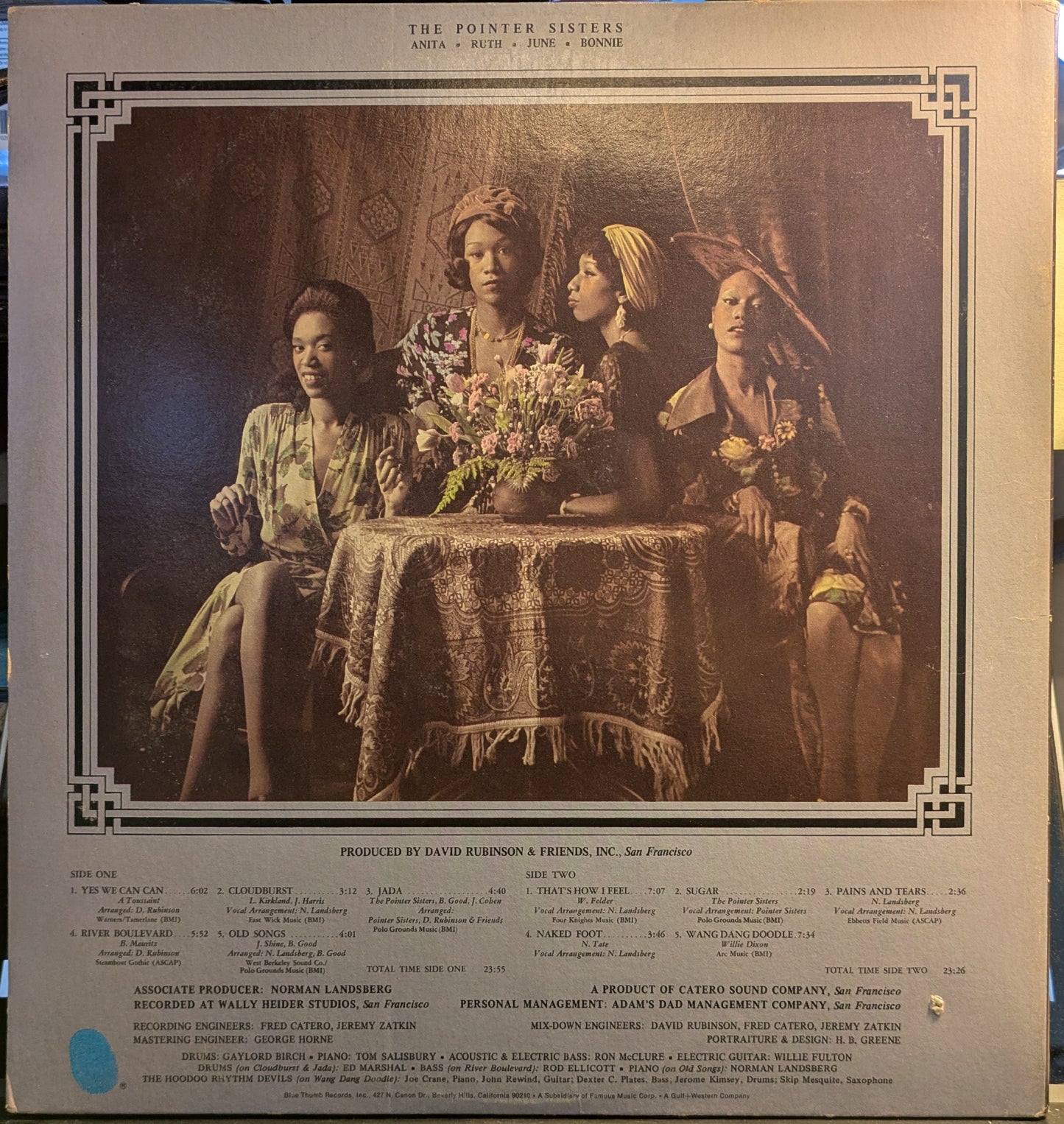 The Pointer Sisters (VINYL) | Near Mint (NM) Very Good (VG) Get Cheap Vinyl
