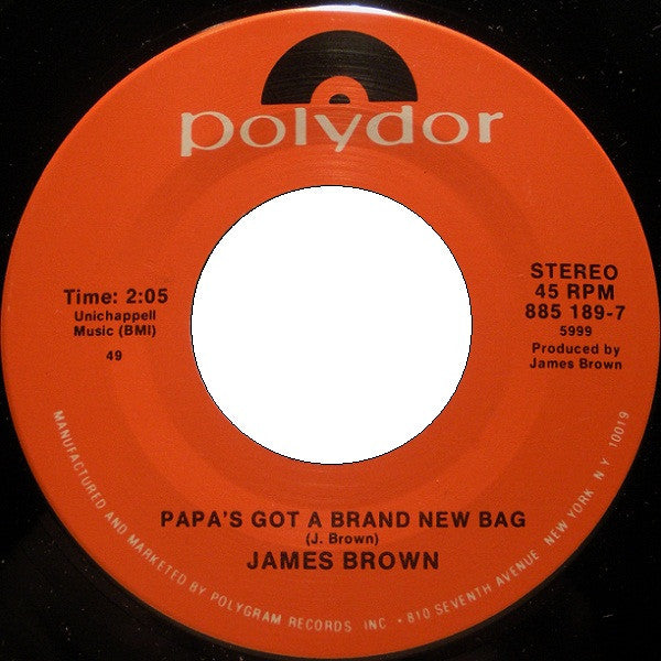 Night Train / Papa's Got A Brand New Bag *45* | Near Mint (NM) Generic Get Cheap Vinyl