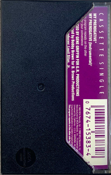 My Prerogative *CASSETTE* | Near Mint (NM) Near Mint (NM) Get Cheap Vinyl