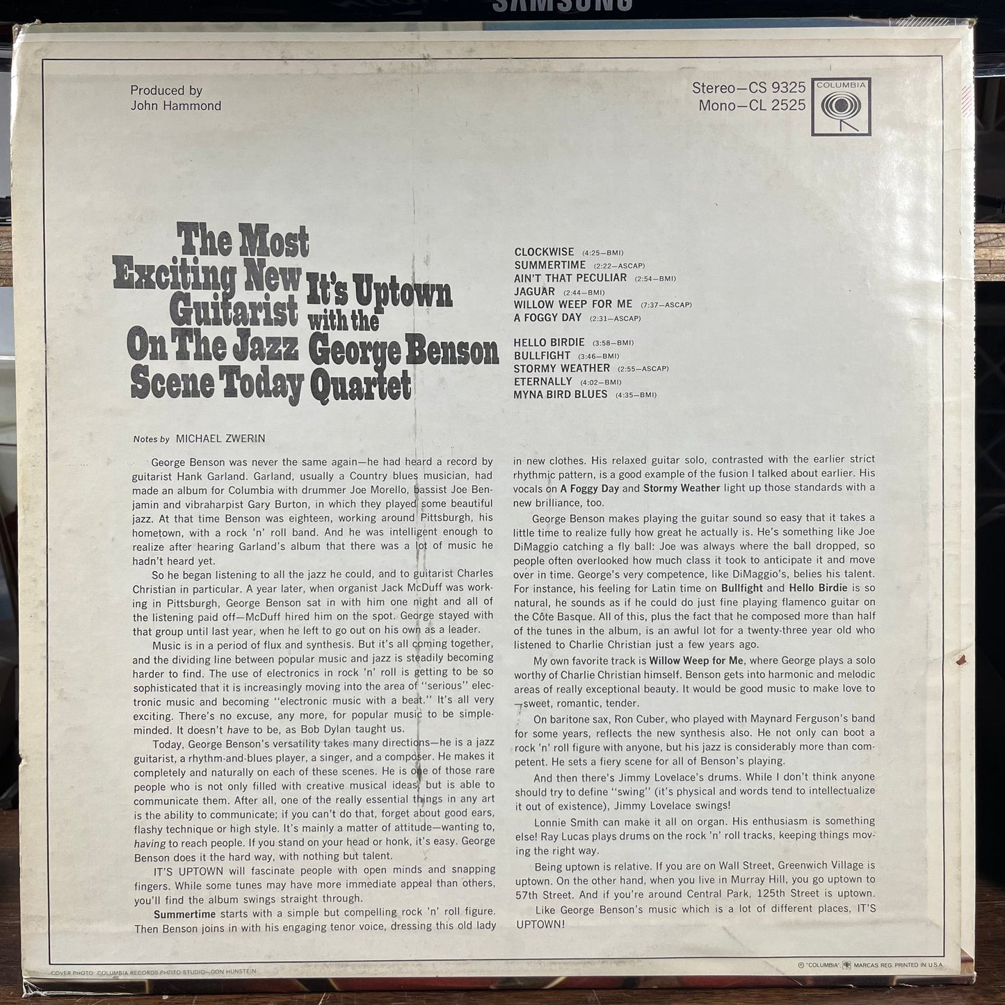 It's Uptown (LP) | Near Mint (NM) Very Good Plus (VG+) Get Cheap Vinyl