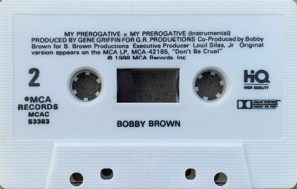 My Prerogative *CASSETTE* | Near Mint (NM) Near Mint (NM) Get Cheap Vinyl