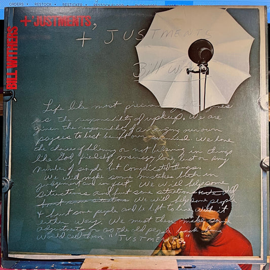 +'Justments *SONIC PRESS* | Near Mint (NM) Near Mint (NM) Get Cheap Vinyl