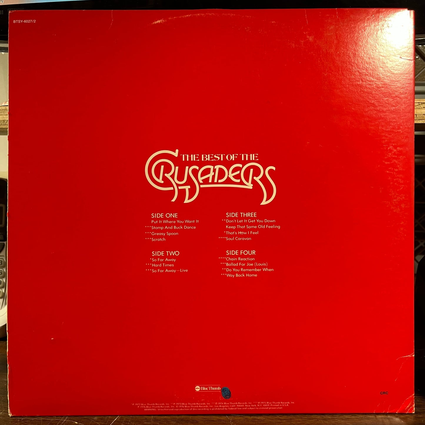 The Best Of The Crusaders (2xLP) | Near Mint (NM) Excellent (EX) Get Cheap Vinyl