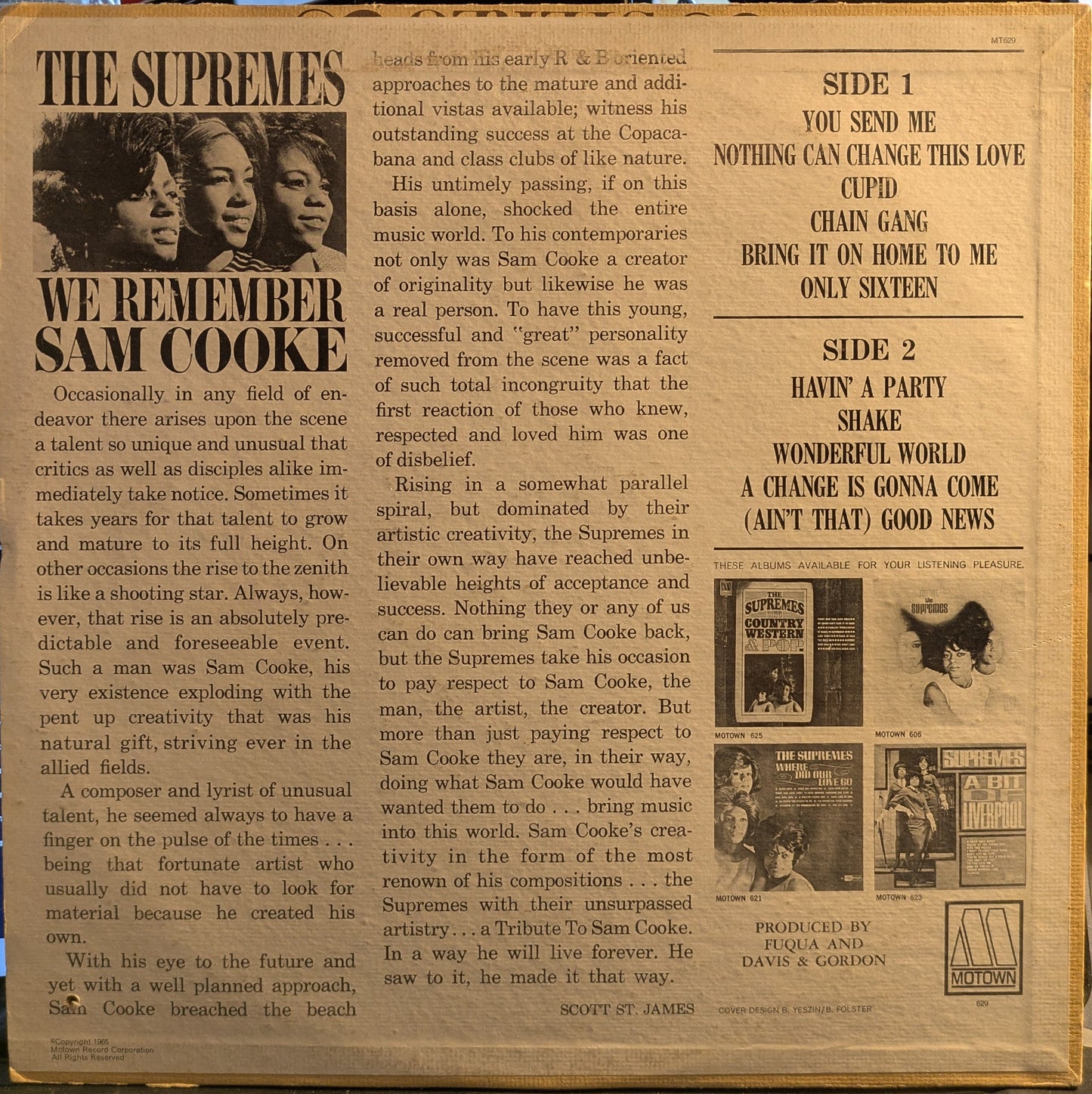 We Remember Sam Cooke (VINYL) | Very Good Plus (VG+) Very Good Plus (VG+) Get Cheap Vinyl