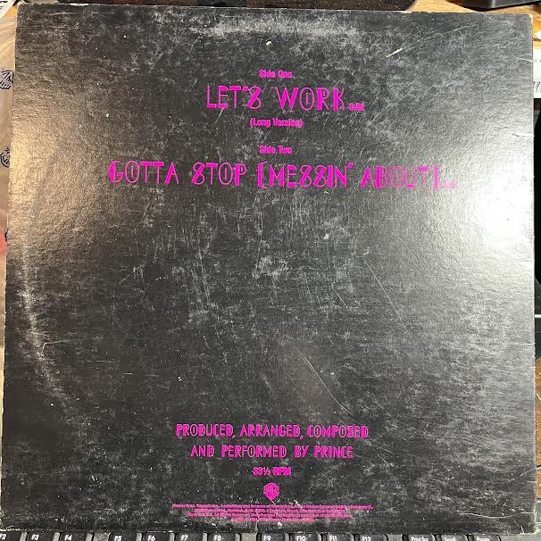 Let's Work (VINYL) | Very Good Plus (VG+) Very Good (VG) Get Cheap Vinyl