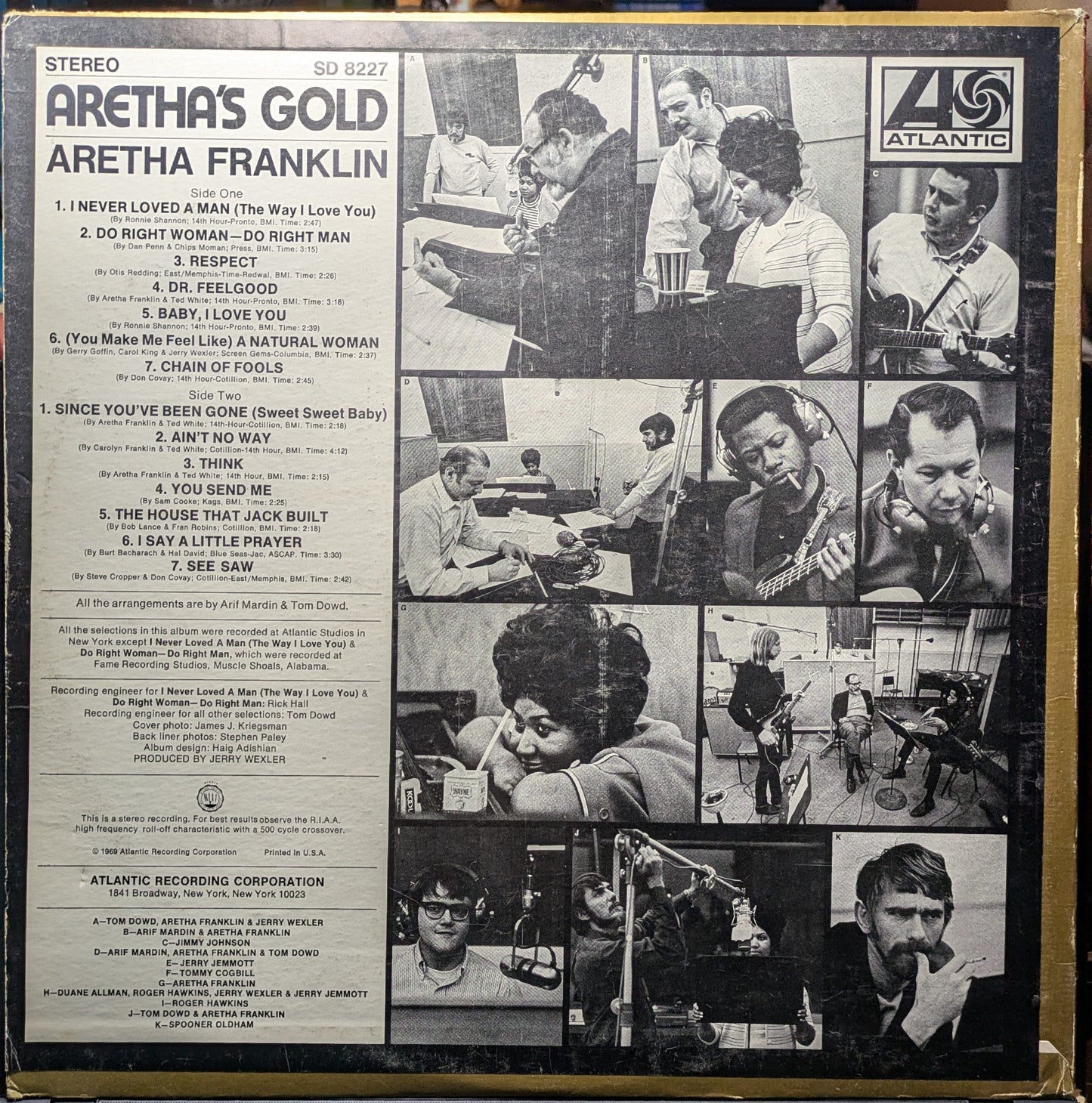 Aretha's Gold (VINYL) | Very Good (VG) Very Good Plus (VG+) Get Cheap Vinyl