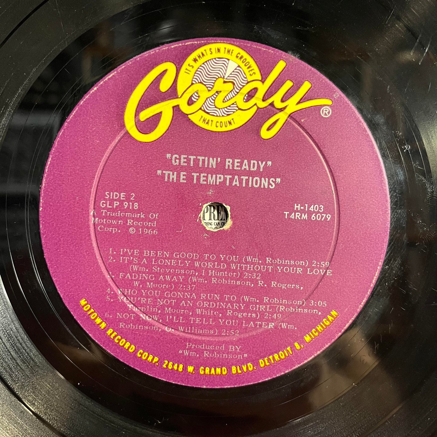 Gettin' Ready *ROCKAWAY* | Very Good (VG) Very Good (VG) Get Cheap Vinyl