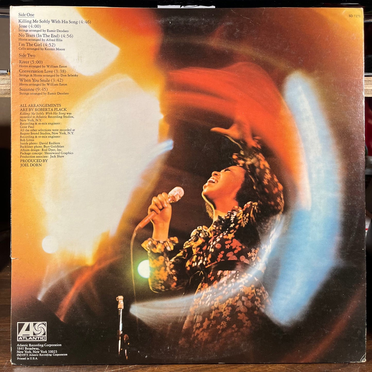 Killing Me Softly (VINYL) | Very Good (VG) Very Good Plus (VG+) Get Cheap Vinyl