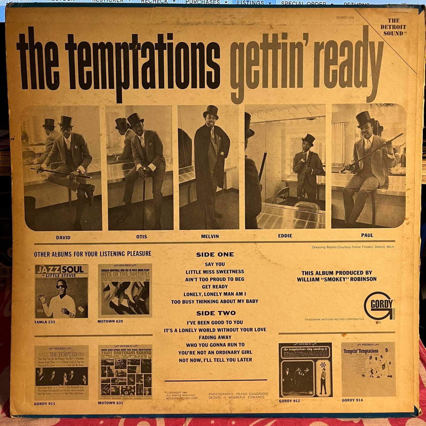 Gettin' Ready *ROCKAWAY* | Very Good (VG) Very Good (VG) Get Cheap Vinyl