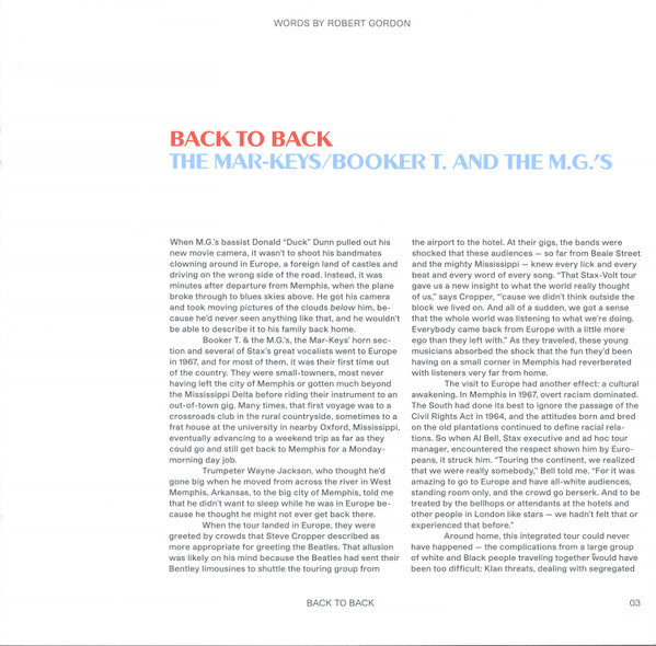 Back To Back | Mint (M) Mint (M) Get Cheap Vinyl