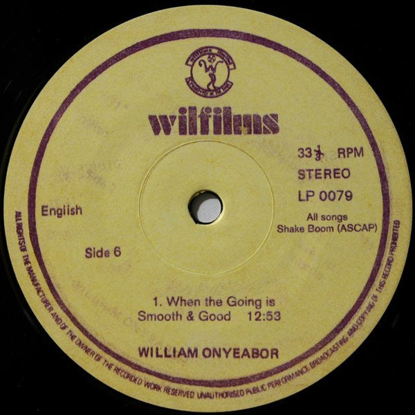 Who Is William Onyeabor? | Mint (M) Mint (M) Get Cheap Vinyl