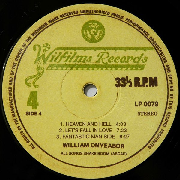 Who Is William Onyeabor? | Mint (M) Mint (M) Get Cheap Vinyl