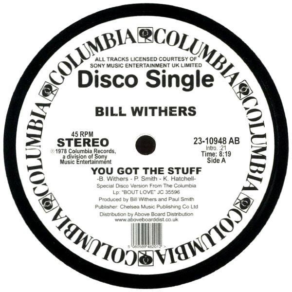 You Got The Stuff / Look To Each Other For Love | Mint (M) Generic Get Cheap Vinyl