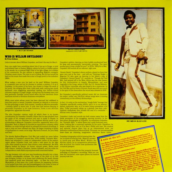 Who Is William Onyeabor? | Mint (M) Mint (M) Get Cheap Vinyl