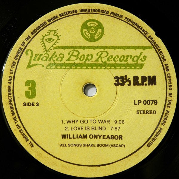 Who Is William Onyeabor? | Mint (M) Mint (M) Get Cheap Vinyl