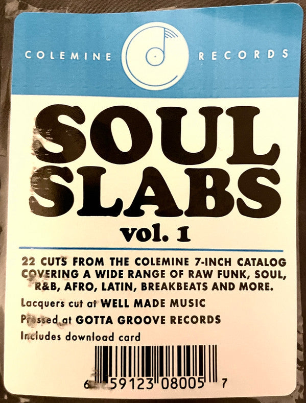 Soul Slabs Vol. 1 | Mint (M) Mint (M) Get Cheap Vinyl