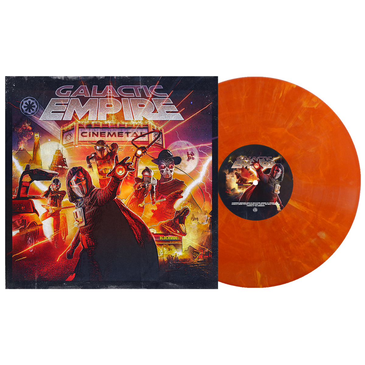 Cinemetal *PRE-ORDER 10/24/25*(Eruption Marble Vinyl) | Mint (M) Mint (M) Get Cheap Vinyl