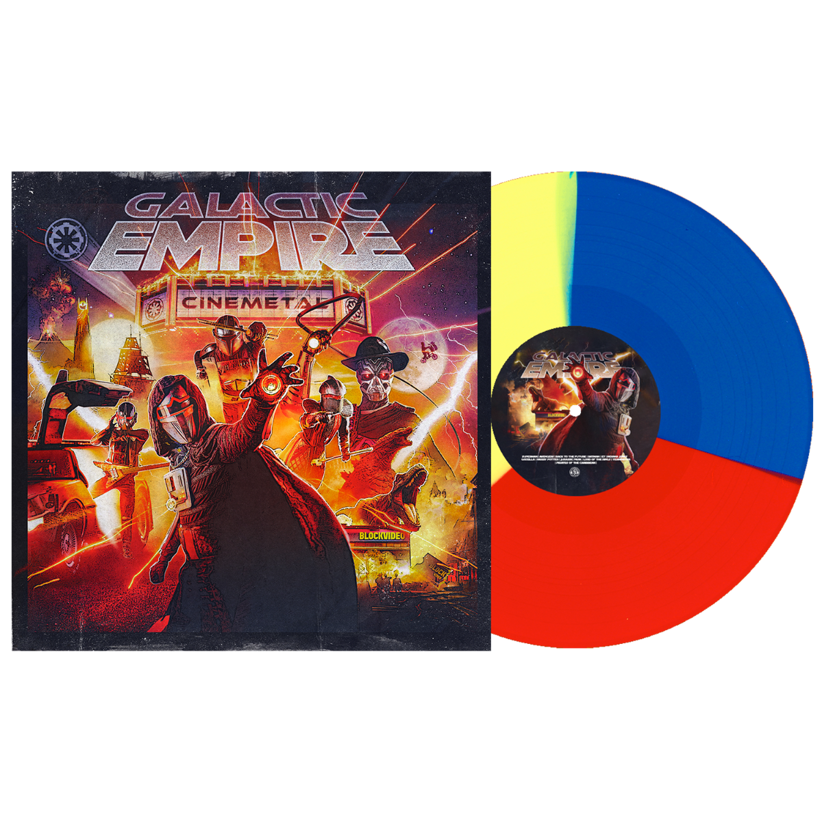 Cinemetal *PRE-ORDER 10/24/25*(Red/Yellow/Blue Vinyl)(Indie Exclusive) | Mint (M) Mint (M) Get Cheap Vinyl