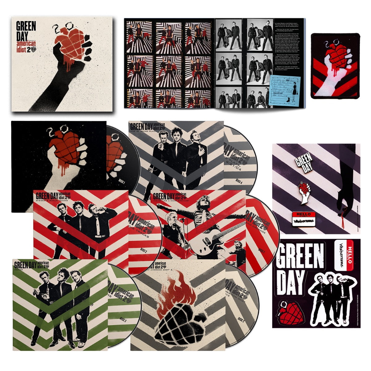 American Idiot: 20th Anniversary Deluxe Edition (4Cd + 2 Blu-ray Box Set) | Mint (M) Mint (M) Get Cheap Vinyl