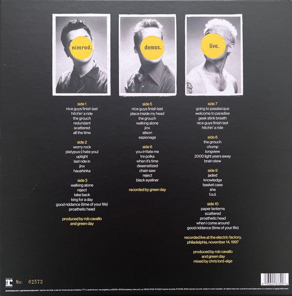 Nimrod. XXV (5LP Box Color/Etched) | Mint (M) Mint (M) Get Cheap Vinyl