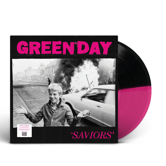 Saviors (Magenta & Black Color Split Vinyl w/24"x36" Poster, Indie Exclusive) | Mint (M) Mint (M) Get Cheap Vinyl