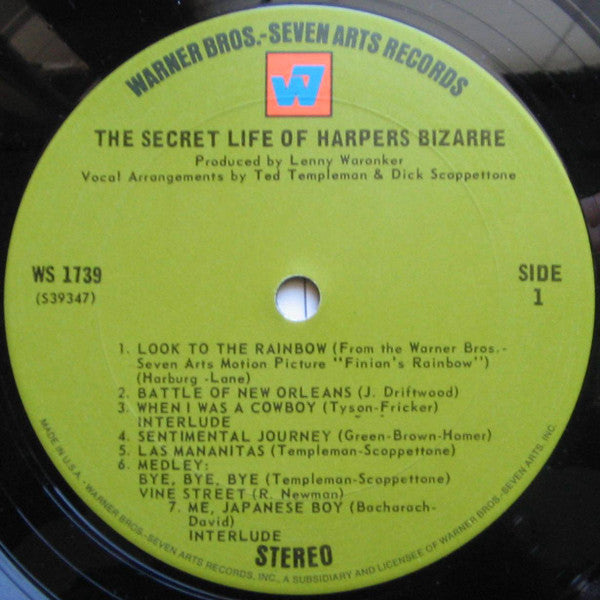 The Secret Life Of Harpers Bizarre | Near Mint (NM) Near Mint (NM) Get Cheap Vinyl