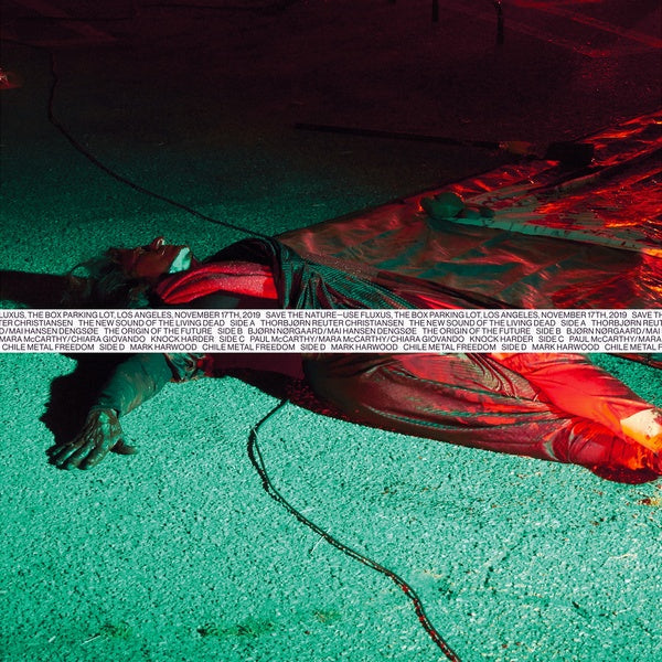 SAVE THE NATURE -- USE FLUXUS, The Box Gallery parking lot, Los Angeles | Get Cheap Vinyl