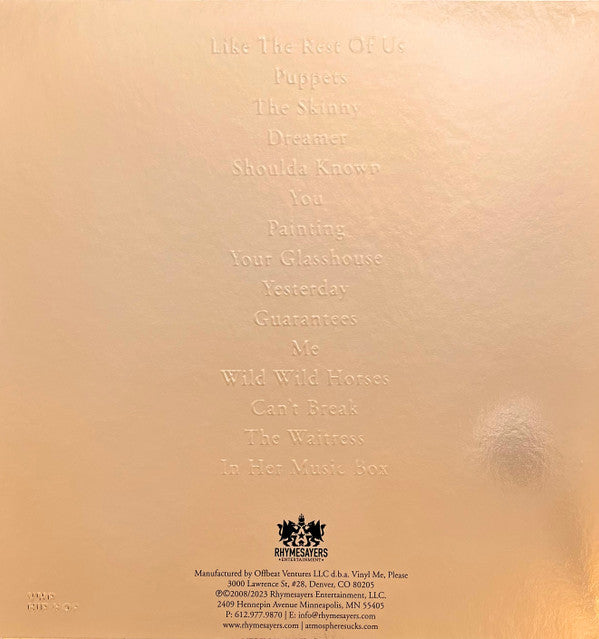 When Life Gives You Lemons, You Paint That Shit Gold (DINGED) | Mint (M) Excellent+ (EX+) Get Cheap Vinyl