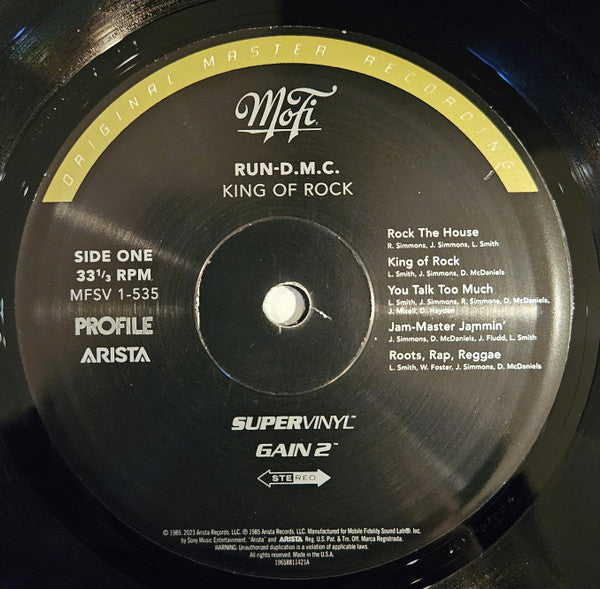 King Of Rock | Mint (M) Mint (M) Get Cheap Vinyl