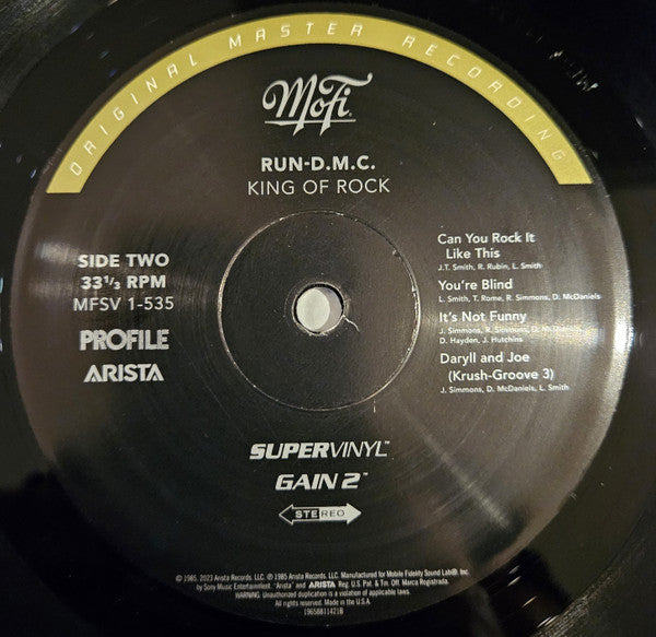 King Of Rock | Mint (M) Mint (M) Get Cheap Vinyl